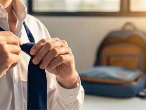 Cómo los corbateros pueden ahorrarte diez minutos cada mañana